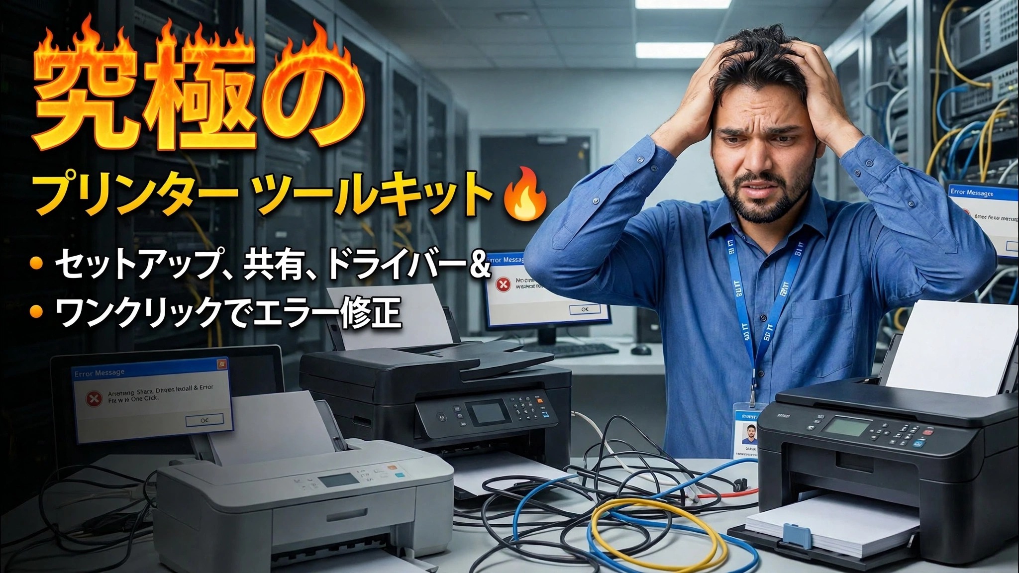 エンジニアのようにプリンターの問題を解決しましょう 🔥 完全なプリンター トレーニング