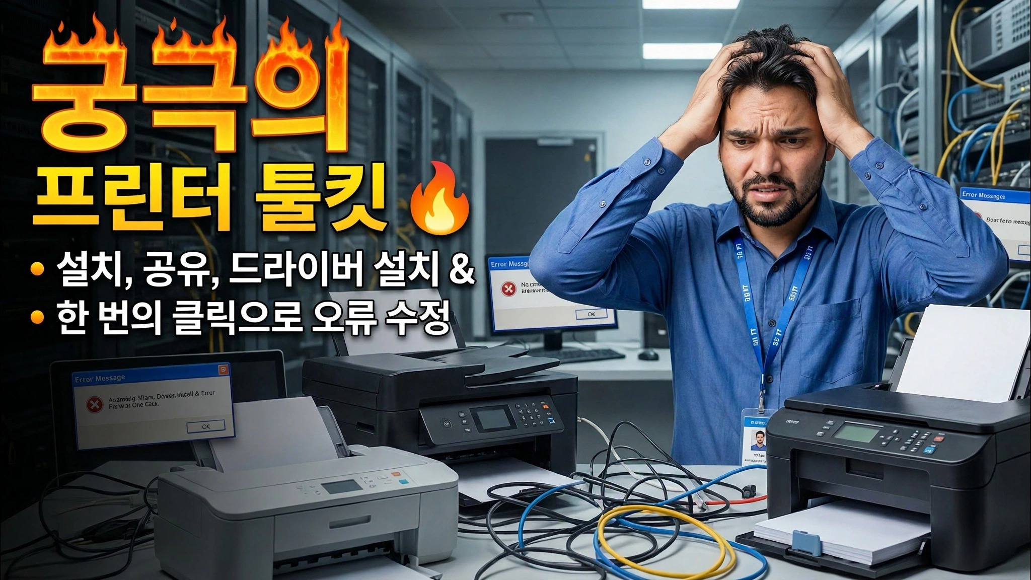 엔지니어처럼 모든 프린터 문제 해결 🔥 전체 프린터 교육