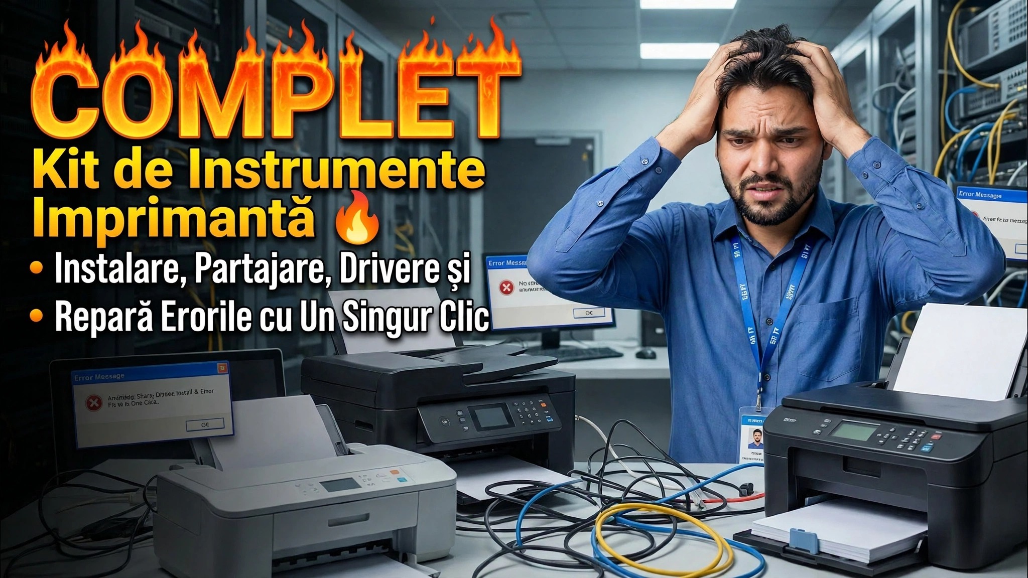 Remediați orice problemă cu imprimanta ca un inginer 🔥 Instruire completă pentru imprimantă
