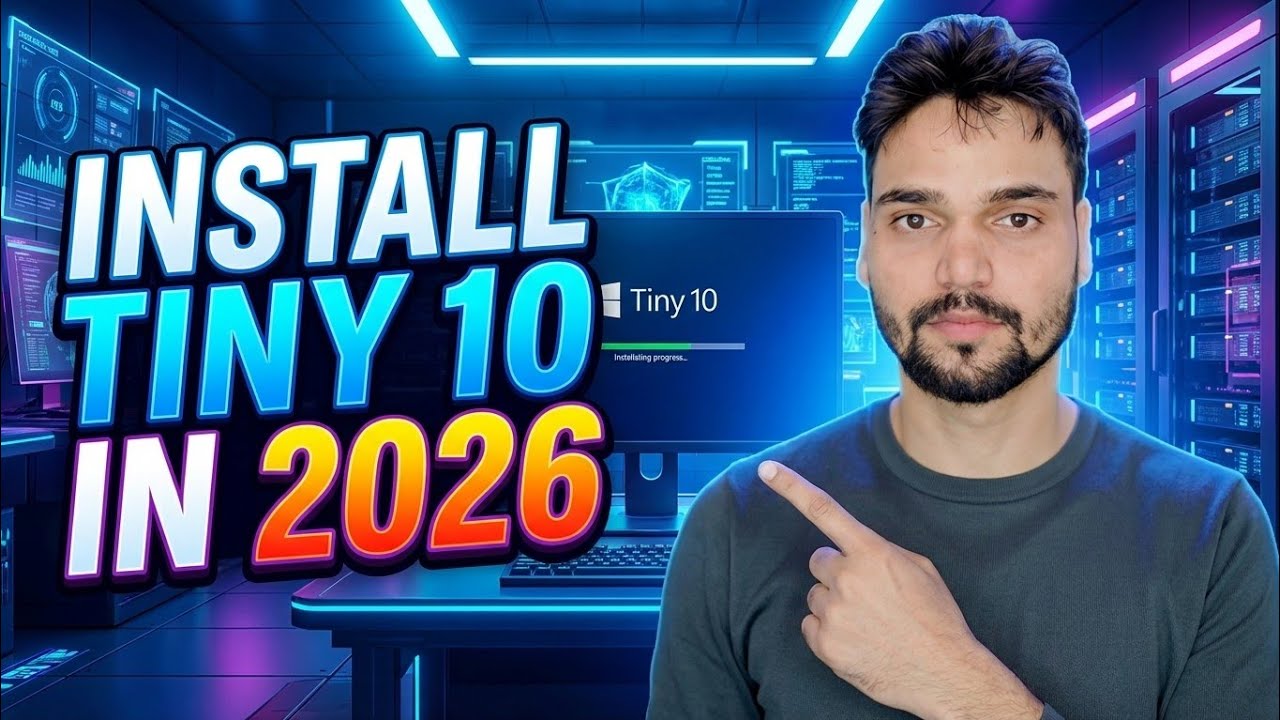 Speed Up Old PC - Tiny OS 10