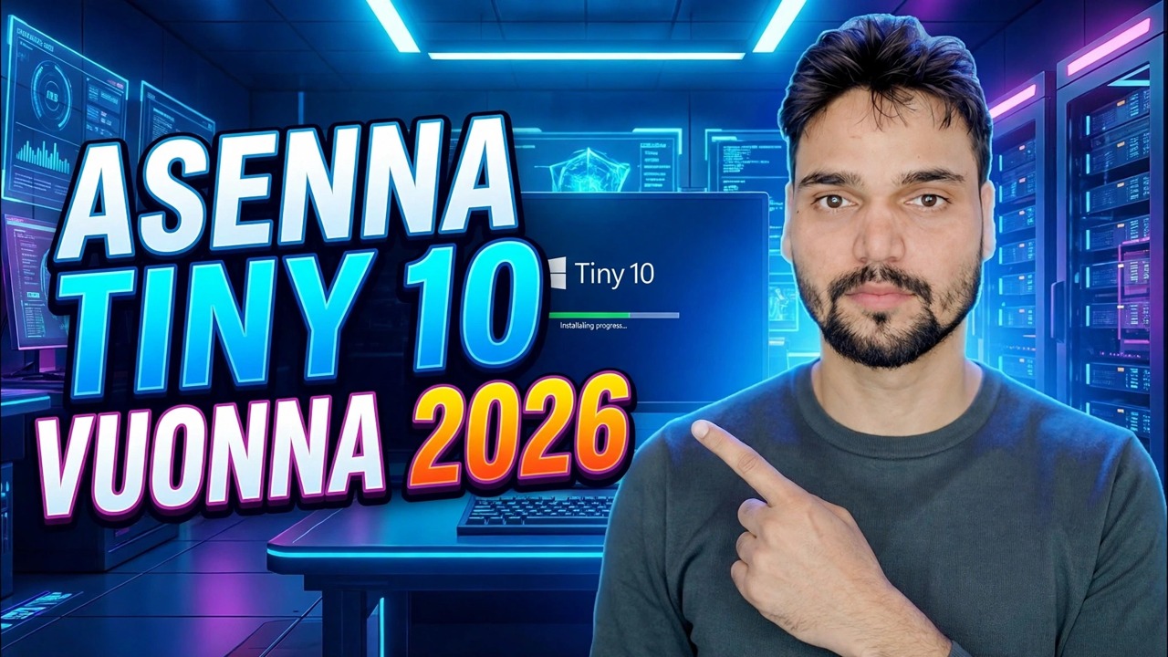 Nopeuta vanhaa tietokonetta - Tiny OS 10