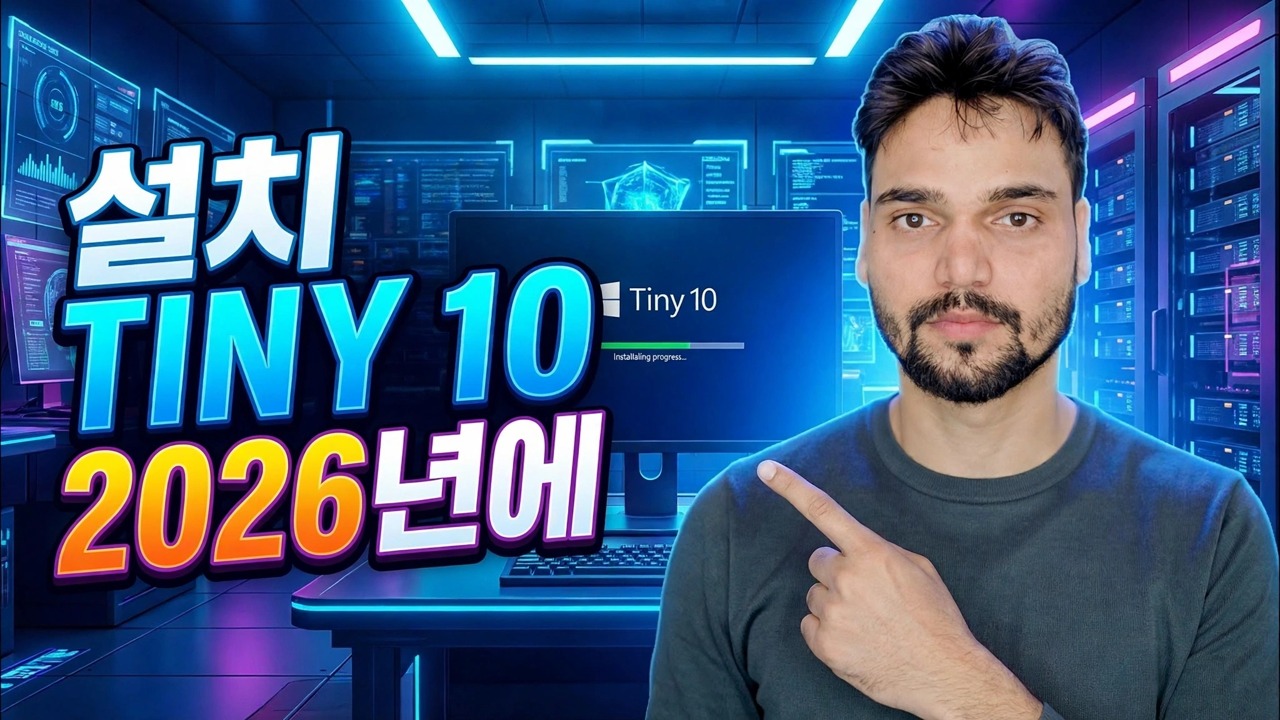 오래된 PC 속도 향상 - 작은 OS 10