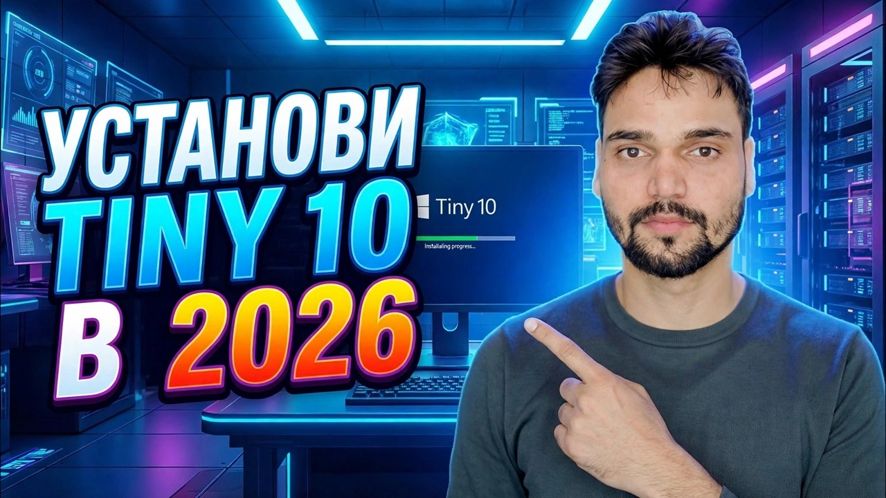 Ускорьте старый компьютер — Tiny OS 10