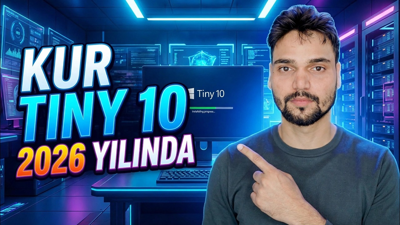 Eski PC'yi Hızlandırın - Tiny OS 10