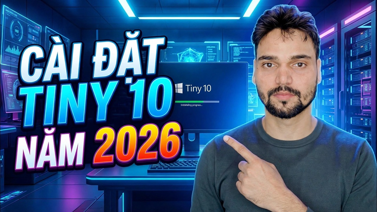 Tăng tốc PC cũ - Tiny OS 10