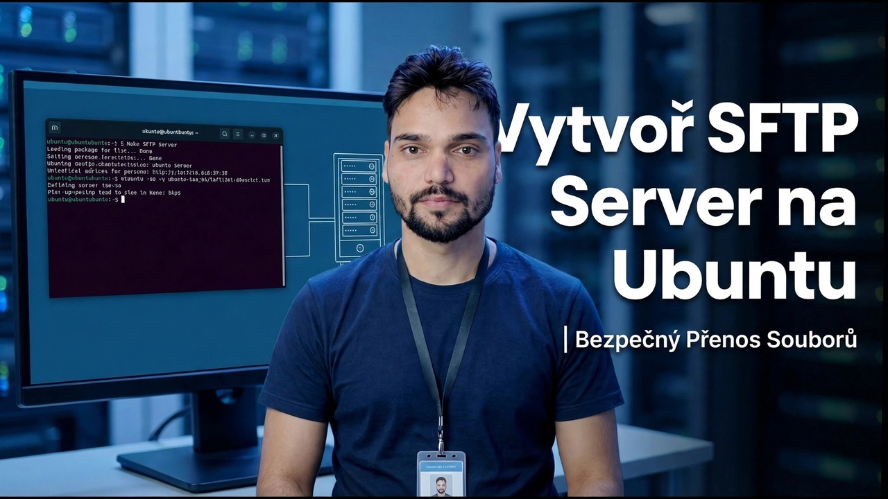 Nastavení SFTP serveru Ubuntu – bezpečný přenos souborů SSH