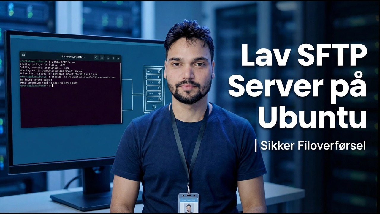 Opsætning af SFTP-server Ubuntu - Sikker SSH-filoverførsel