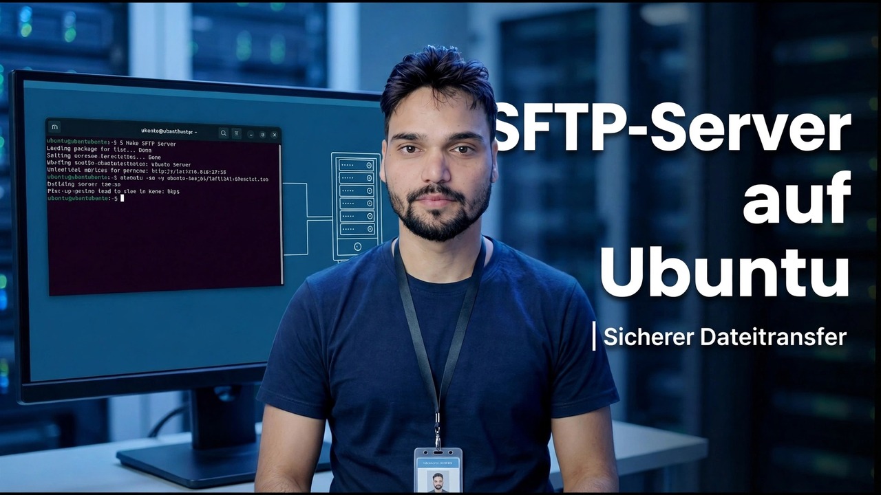 SFTP-Server Ubuntu einrichten – Sichere SSH-Dateiübertragung