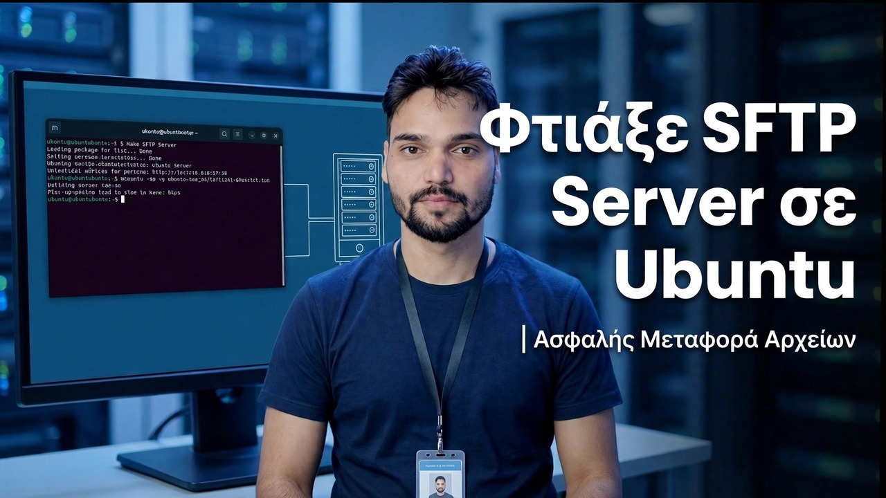 Ρύθμιση διακομιστή SFTP Ubuntu - Ασφαλής μεταφορά αρχείων SSH