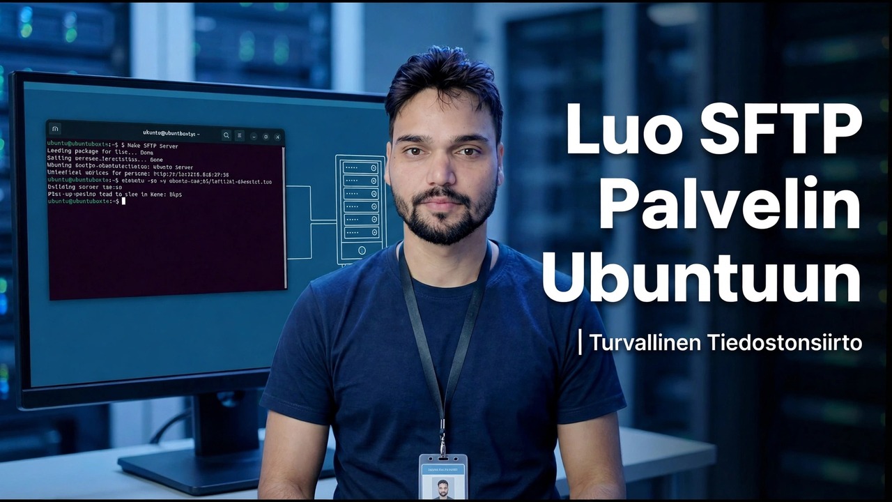 Asenna SFTP-palvelin Ubuntu - suojattu SSH-tiedostonsiirto