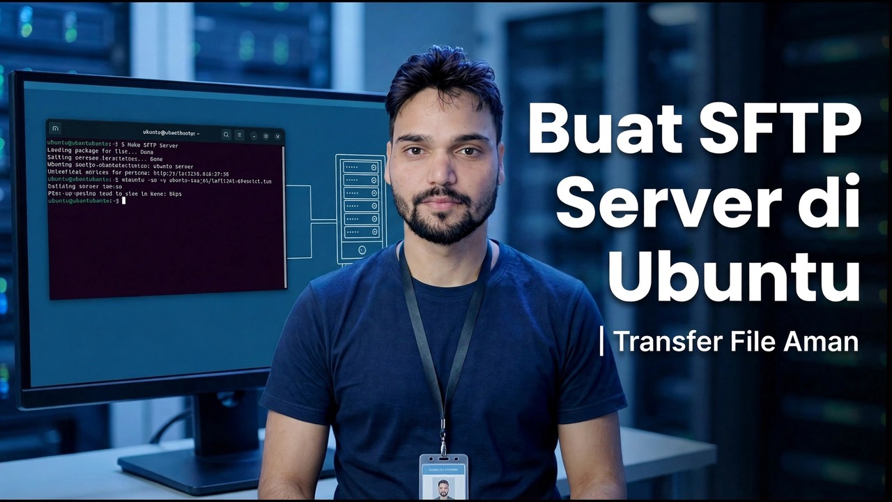 Siapkan SFTP Server Ubuntu - Transfer File SSH Aman