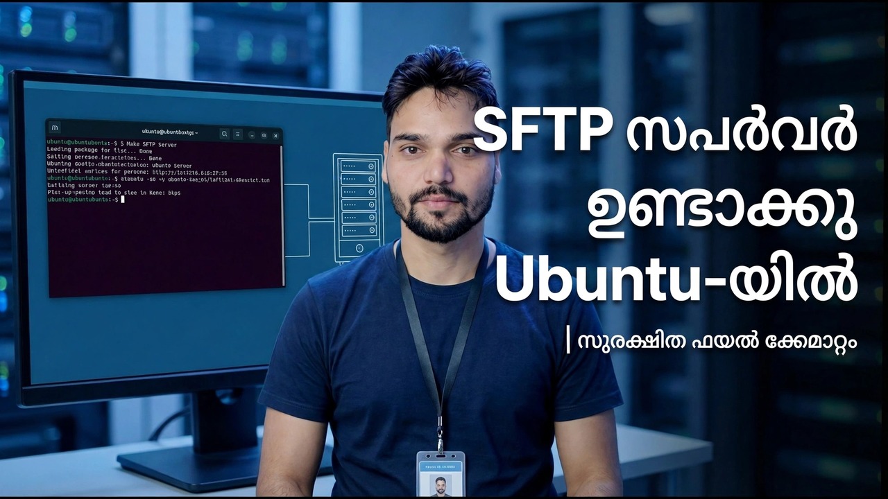 SFTP സെർവർ ഉബുണ്ടു സജ്ജീകരിക്കുക - സുരക്ഷിത SSH ഫയൽ കൈമാറ്റം