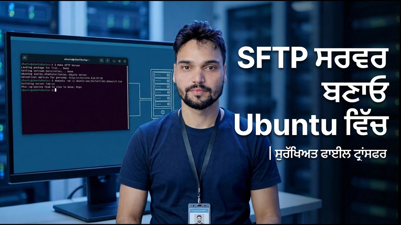 ਸੈੱਟਅੱਪ SFTP ਸਰਵਰ ਉਬੰਟੂ - ਸੁਰੱਖਿਅਤ SSH ਫਾਈਲ ਟ੍ਰਾਂਸਫਰ