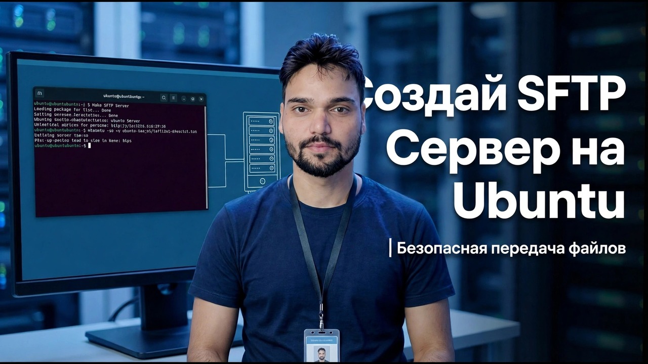 Настройка SFTP-сервера Ubuntu — безопасная передача файлов SSH