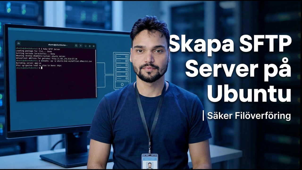 Konfigurera SFTP-server Ubuntu - Säker SSH-filöverföring