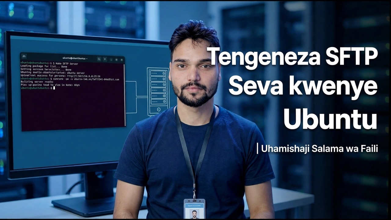 Sanidi Seva ya SFTP Ubuntu - Salama Uhamisho wa Faili ya SSH
