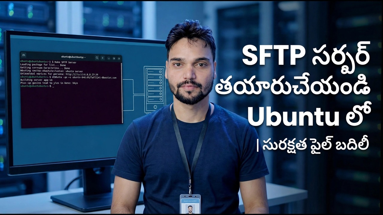 సెటప్ SFTP సర్వర్ ఉబుంటు - సురక్షిత SSH ఫైల్ బదిలీ