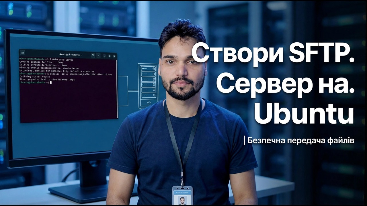 Налаштування SFTP-сервера Ubuntu - безпечна передача файлів SSH