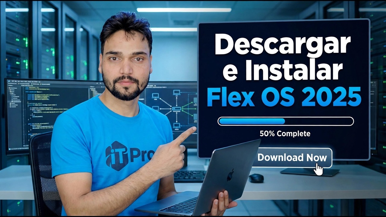 Descarga e instalación de Flex OS 2025