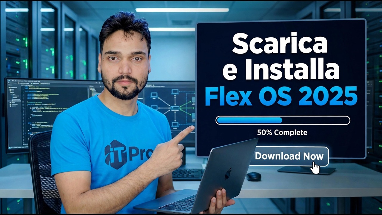 Scarica e installa FlexOS 2025