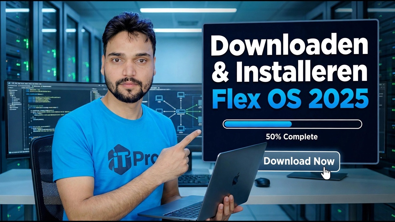 FlexOS 2025 downloaden en installeren