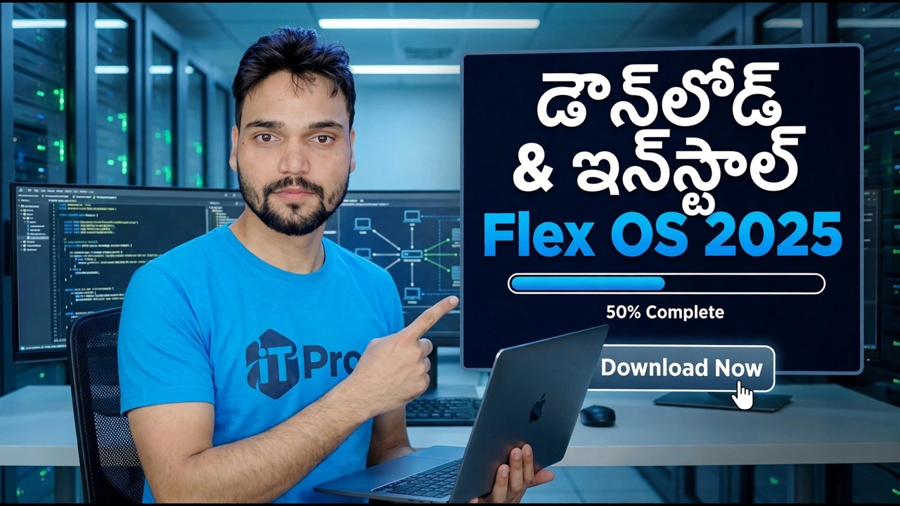 Flex OS 2025 డౌన్‌లోడ్ & ఇన్‌స్టాల్ చేయండి