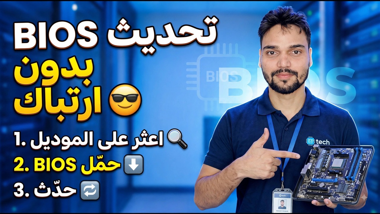 تحديث BIOS أصبح سهلاً 😉