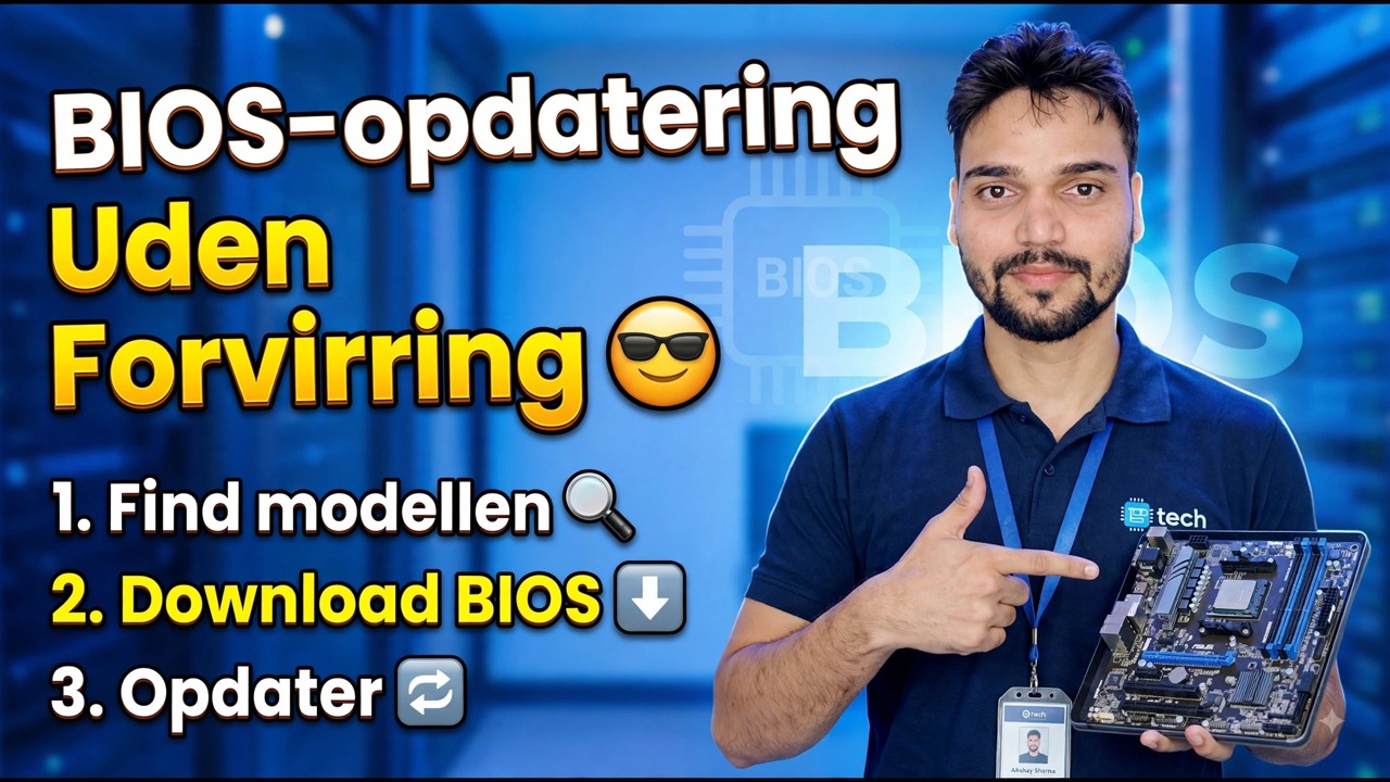 BIOS-opdatering på en nem måde 😎