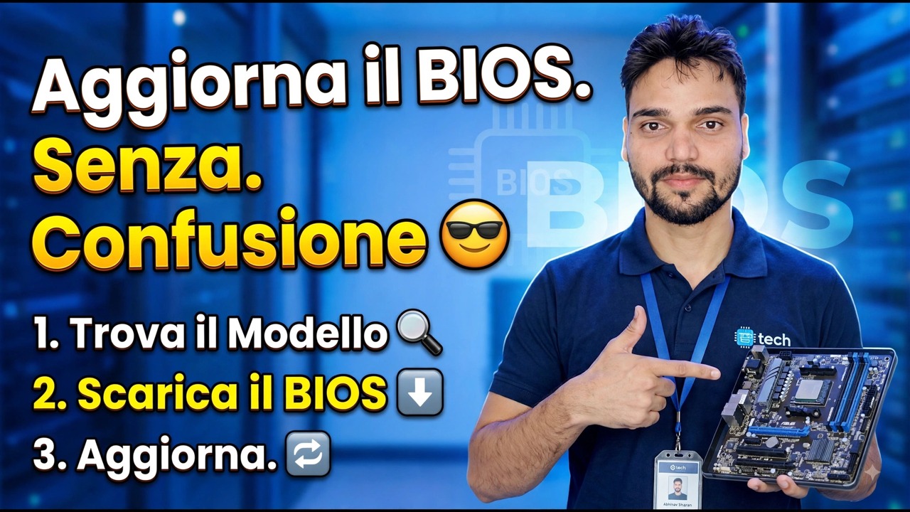 Aggiornamento del BIOS reso semplice 😎