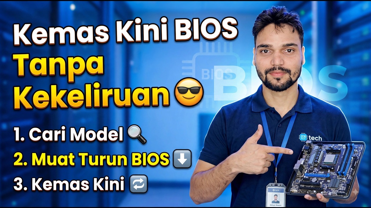 Kemas Kini BIOS Dipermudahkan 😎