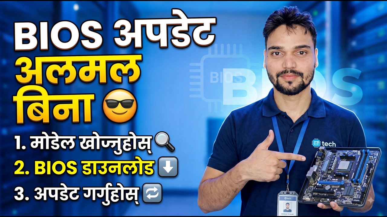 BIOS अपडेट सजिलो बनाइयो