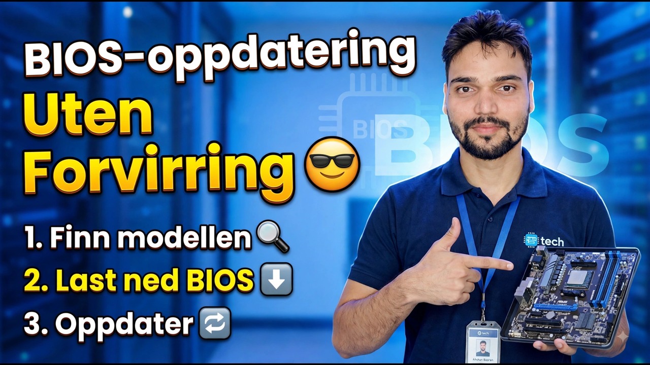 BIOS-oppdatering på en enkel måte 😎