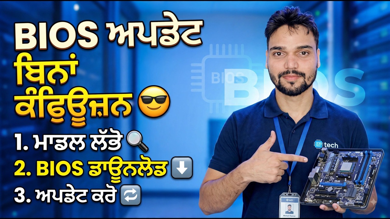 BIOS ਅੱਪਡੇਟ ਨੂੰ ਆਸਾਨ ਬਣਾਇਆ ਗਿਆ ਹੈ