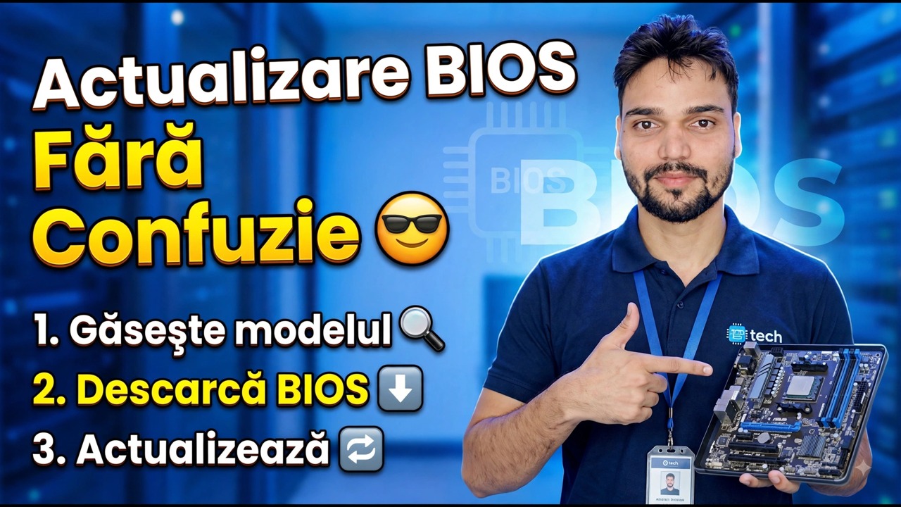 Actualizarea BIOS este ușoară 😎