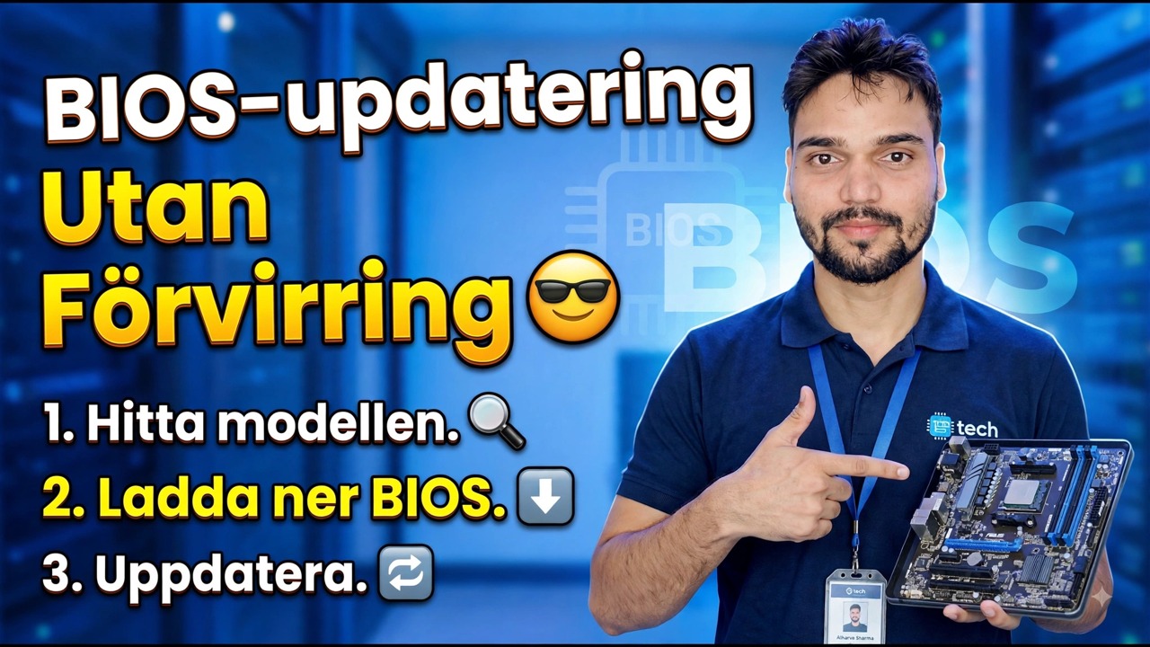 BIOS-uppdatering på ett enkelt sätt 😎