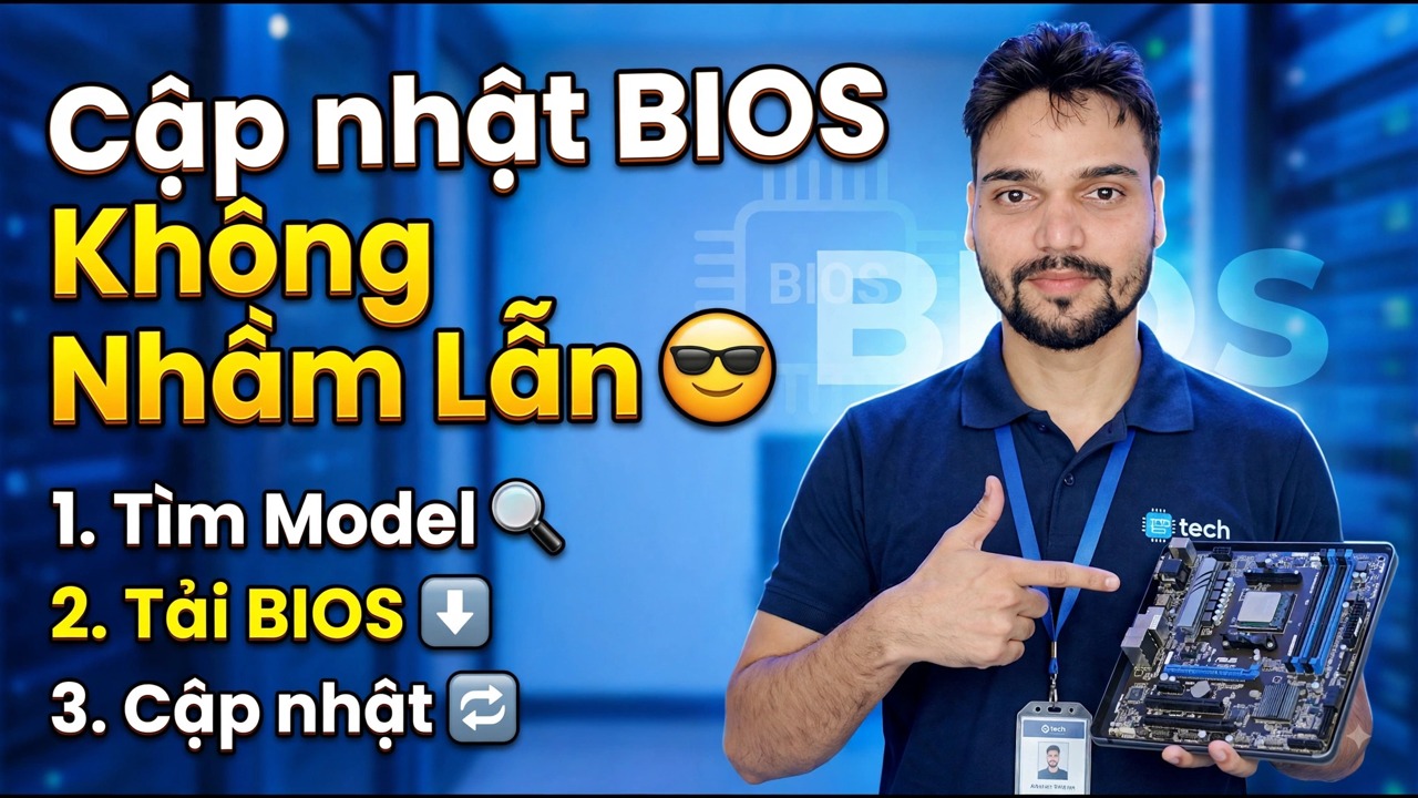 Cập nhật BIOS thật dễ dàng 😎