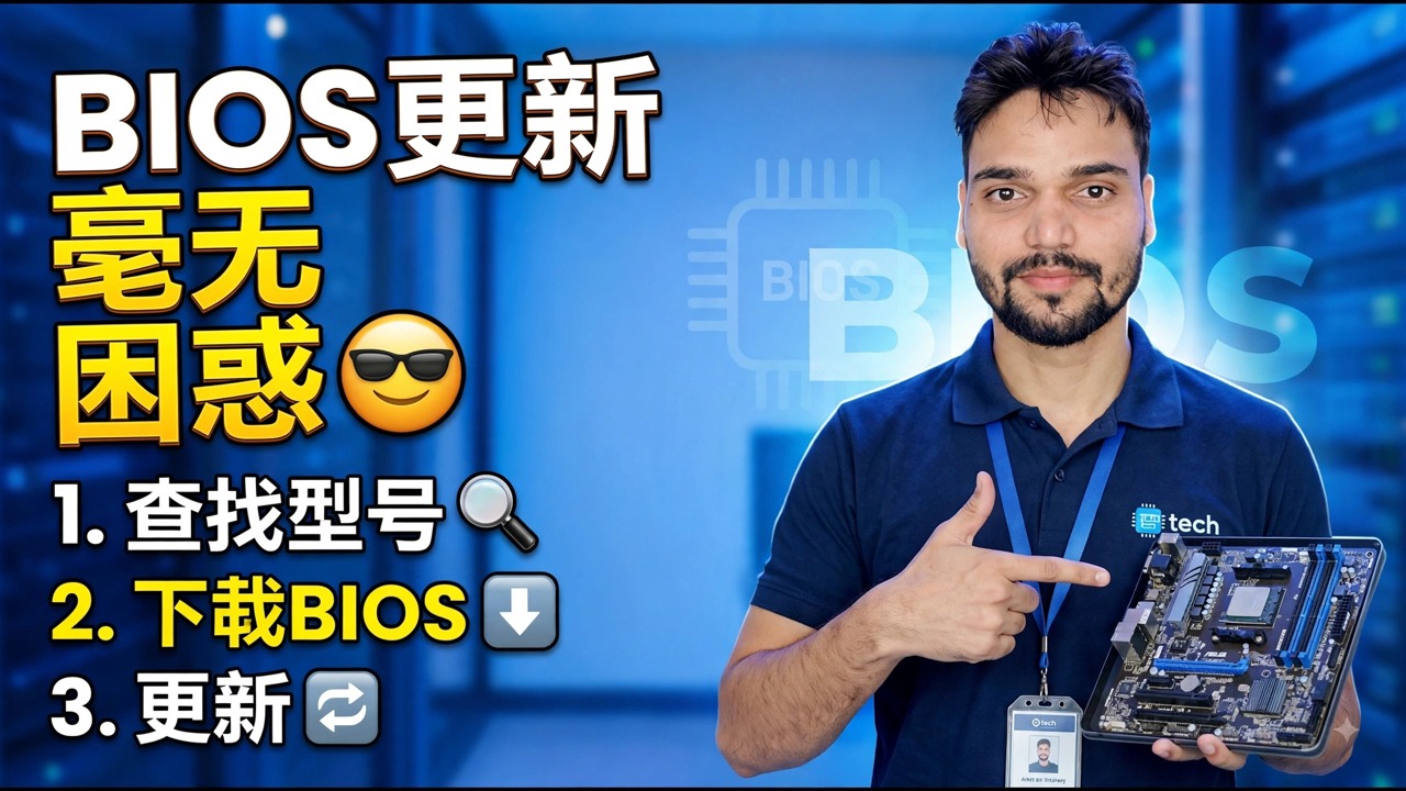 BIOS 更新变得简单😎