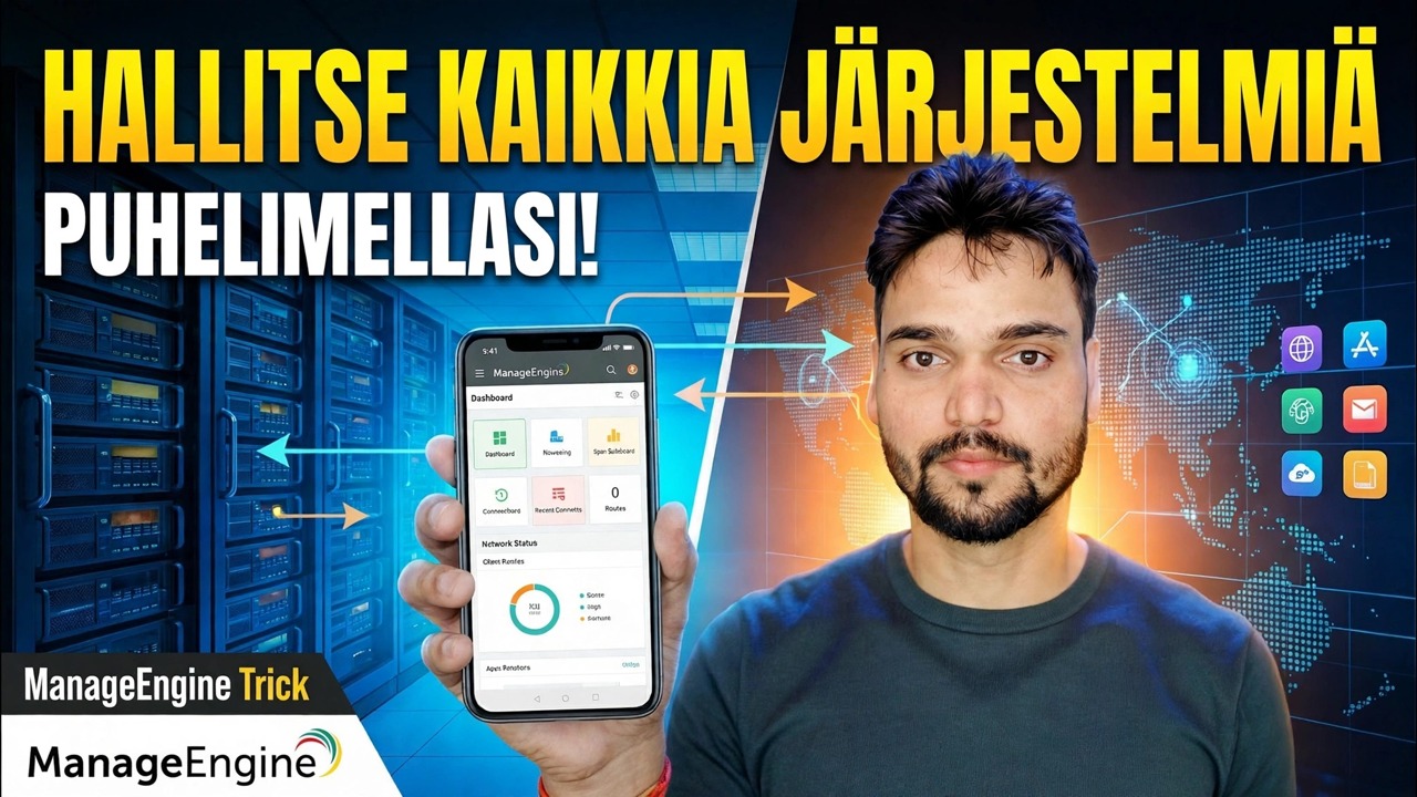 Hallitse yli 500 tietokonetta puhelimestasi 😳 Hallitse moottoritemppua!