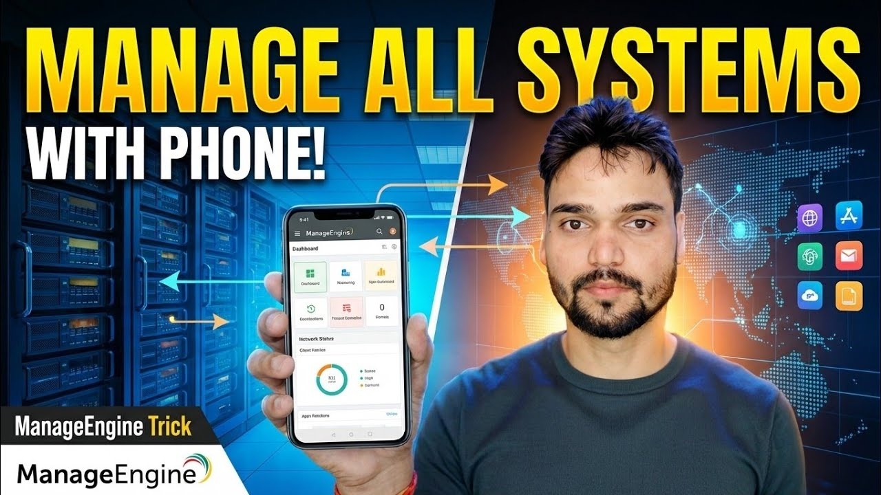 अपने फ़ोन से 500+ पीसी नियंत्रित करें 😳 इंजन ट्रिक प्रबंधित करें!