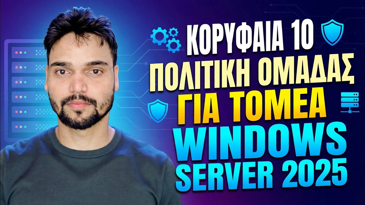 Top 10 GPO στον Windows Server
