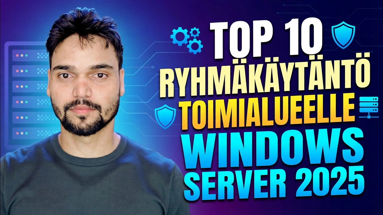 Top 10 GPO Windows Serverissä