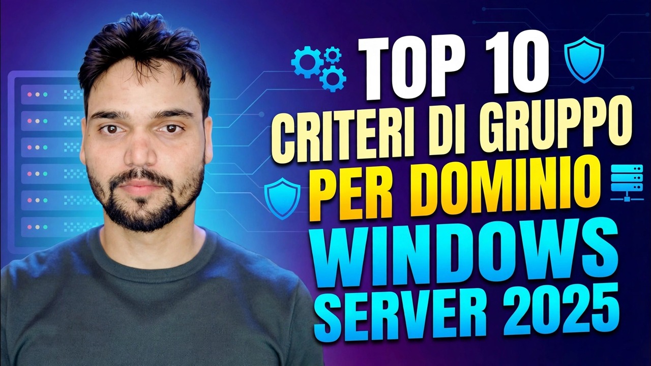 Primi 10 oggetti Criteri di gruppo in Windows Server