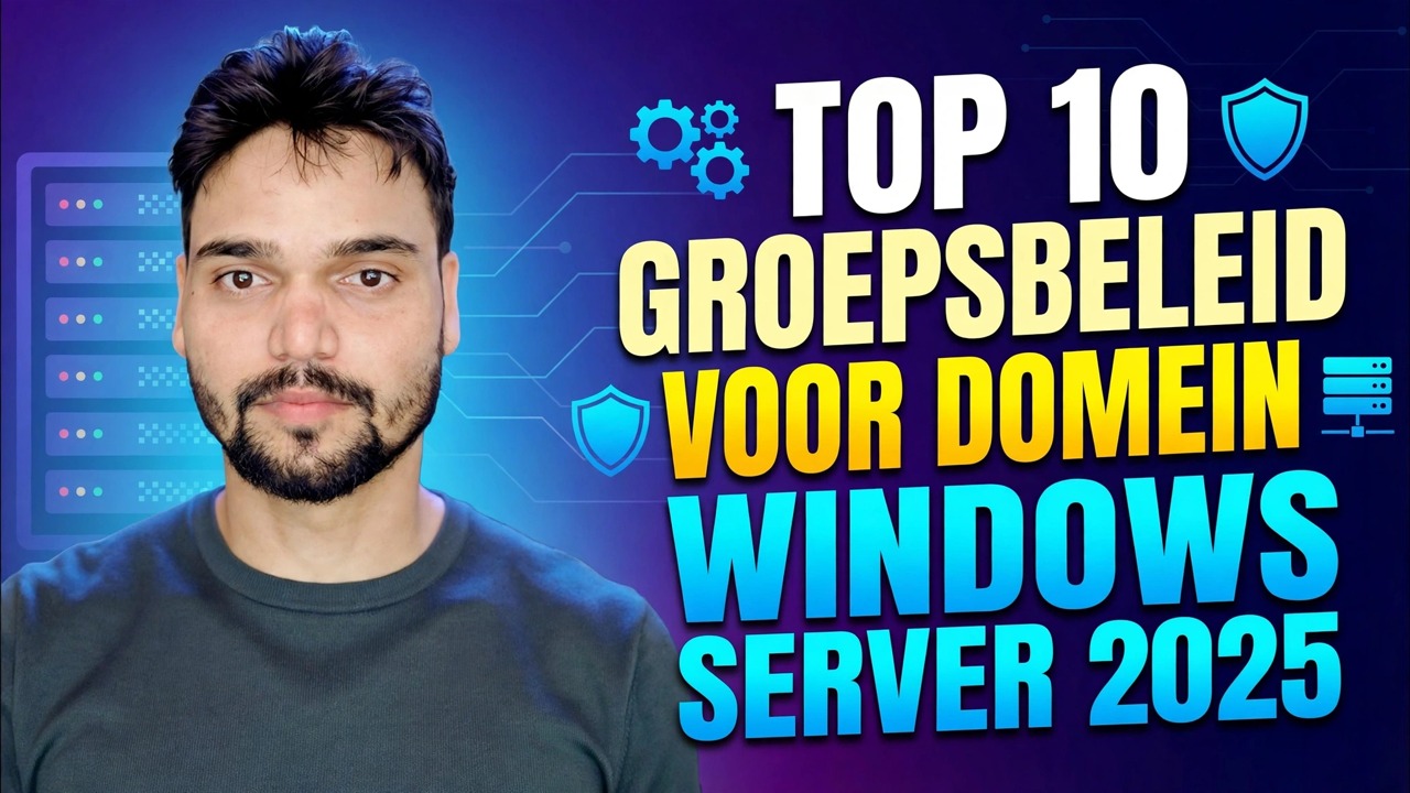 Top 10 groepsbeleidsobjecten in Windows Server