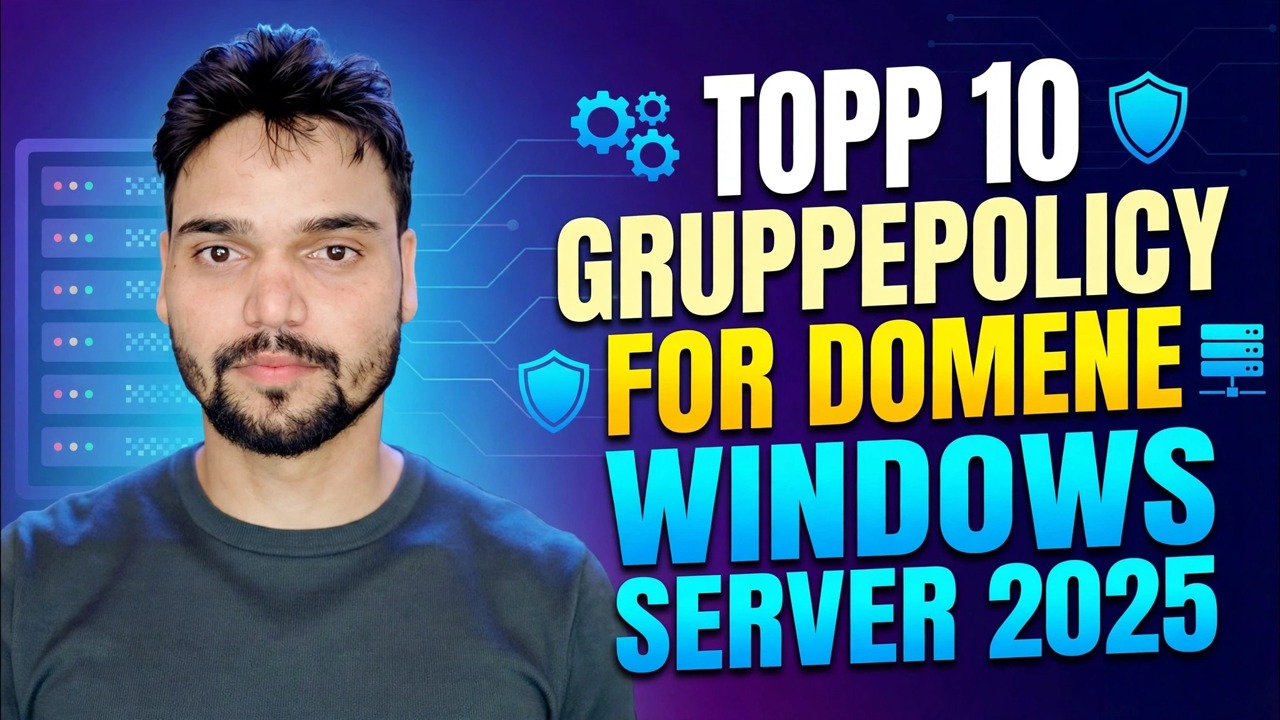 Topp 10 GPO i Windows Server