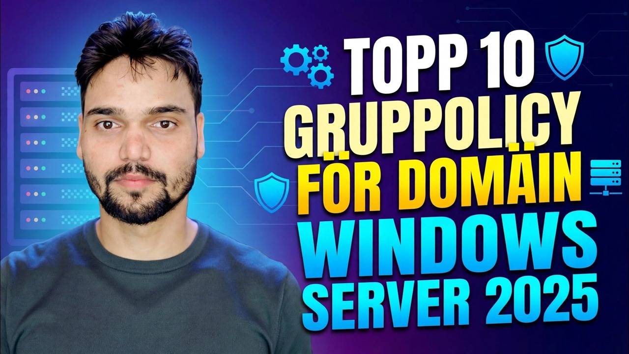 Topp 10 GPO i Windows Server