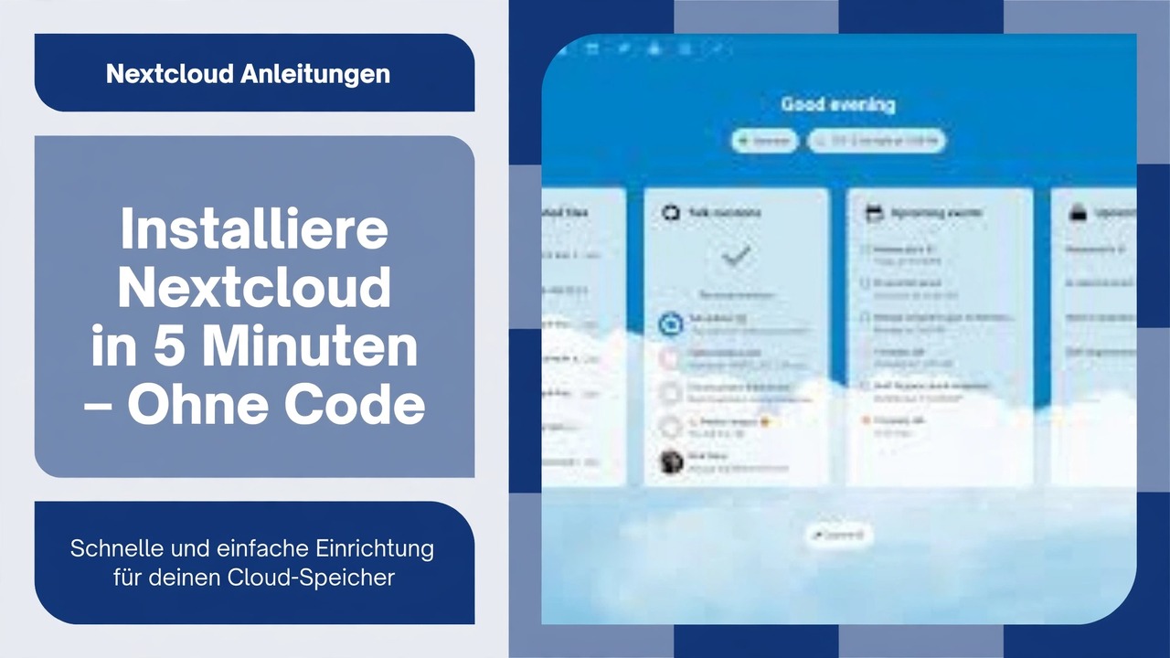 Installieren Sie Nextcloud in 5 Minuten (2025) 🔥 Vollständiger Leitfaden zur Cloud-Speichereinrichtung