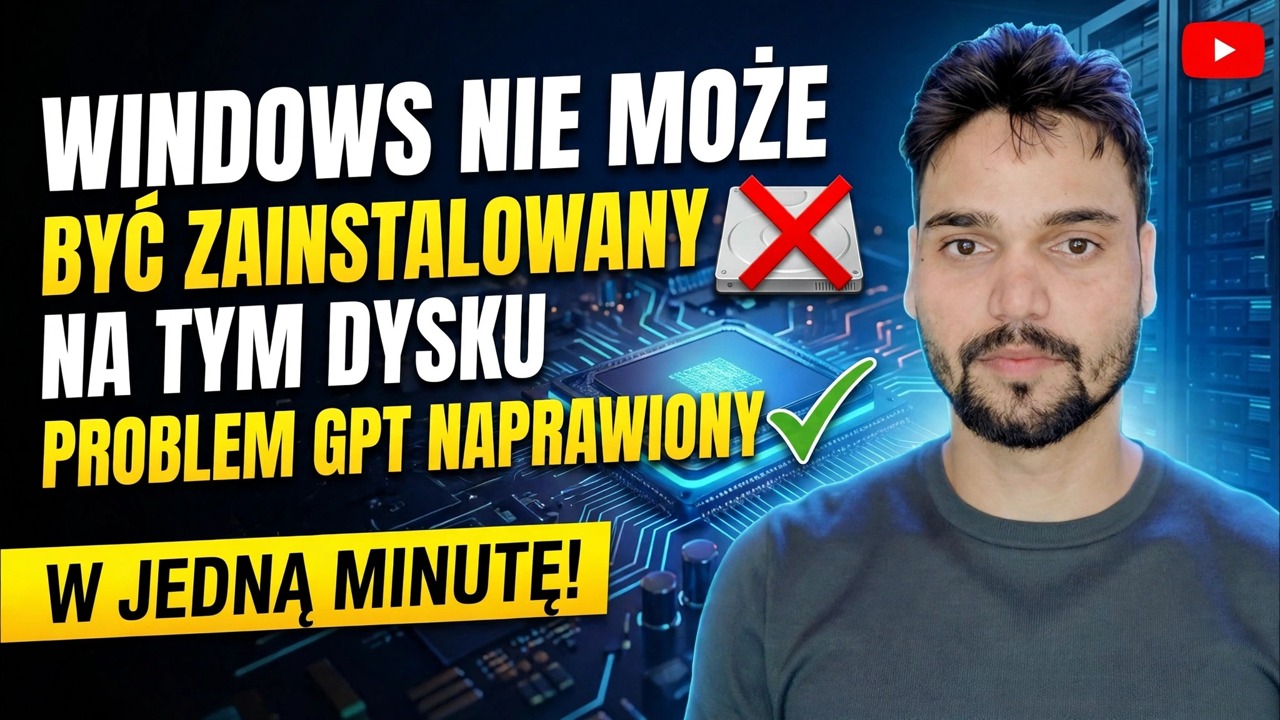 Nie można zainstalować systemu Windows na tym dysku. Napraw 🔥 GPT do MBR w 1 minutę